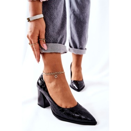 S.Barski Escarpins en cuir pour femmes Chay noir le noir 1 S.Barski Escarpins en cuir pour femmes Chay noir le noir 1