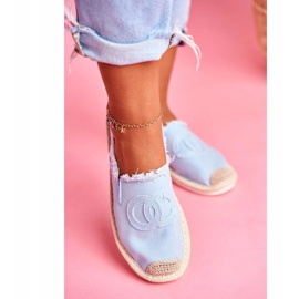 PS1 Espadrilles Femme Flaure Bleues 4