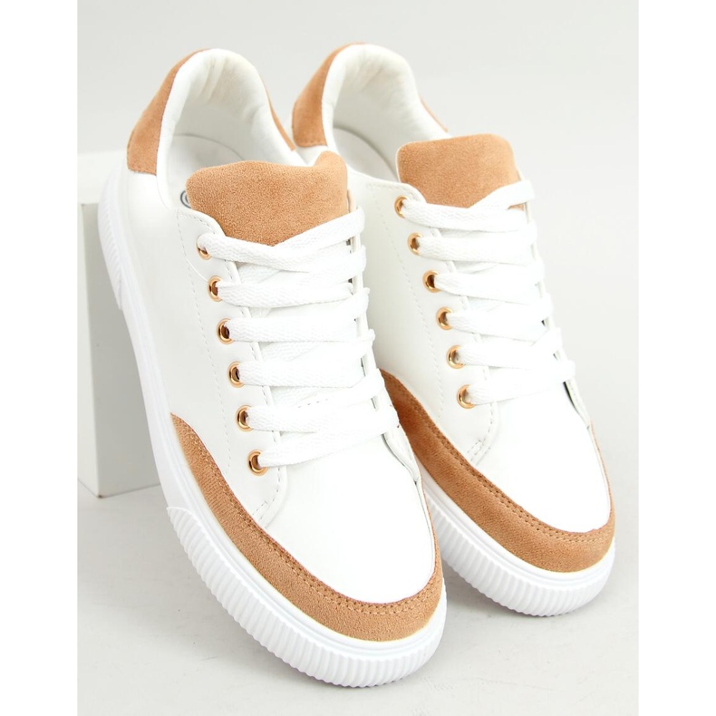 Baskets femme blanches 6110 Kaki 1