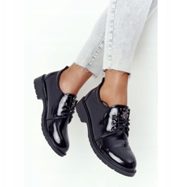 S.Barski Chaussures Richelieu Femme Laquées Laquées S. Barski Noir 4