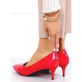 Escarpins laqués Sona Red rouge 4
