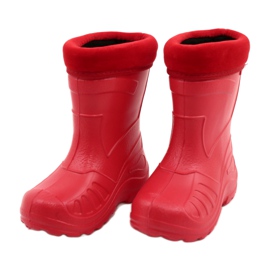 Bottes de pluie pour enfants Befado 162P105 rouge 2