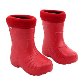 Bottes de pluie pour enfants Befado 162P105 rouge 4