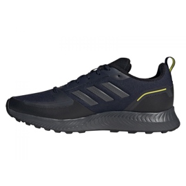 Chaussures de course Adidas Runfalcon 2.0 Tr M H04544 bleu marine 1