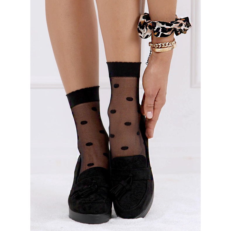 Escarpins sur le montant et la plate-forme noir 8B817 Noir le noir 1