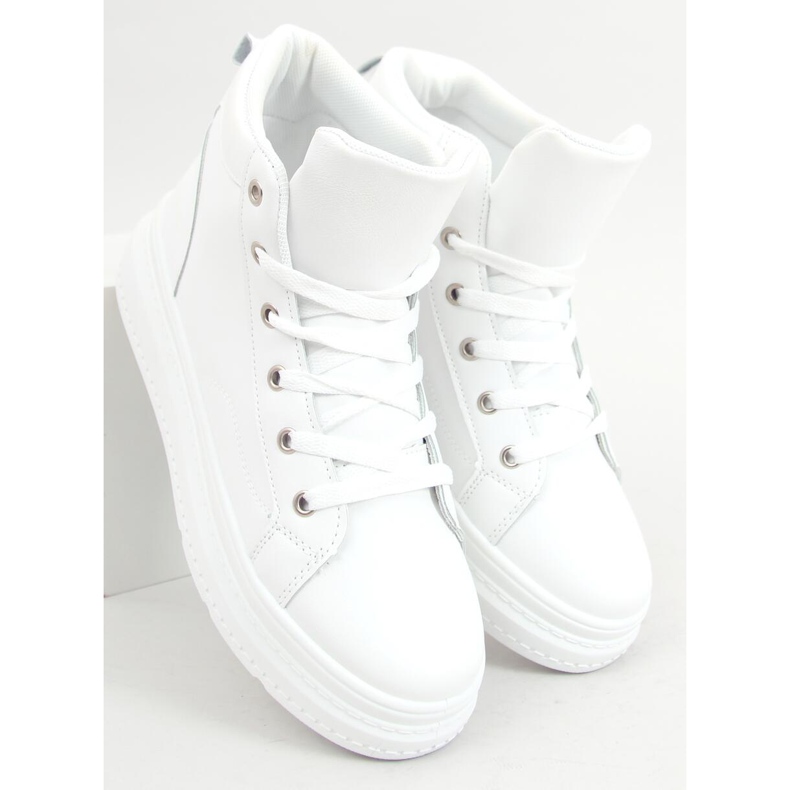 Baskets montantes Ava White blanc 2