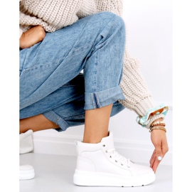 Baskets montantes Ava Beige 1