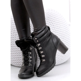 Bottines Zuzu Noir à talons hauts le noir 2