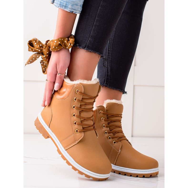 TRENDI Trappeurs de chameaux avec réchauffement brun 1 TRENDI Trappeurs de chameaux avec réchauffement brun 1