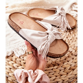 FW1 Chaussons Beiges à Semelle en Liège Taryne 1
