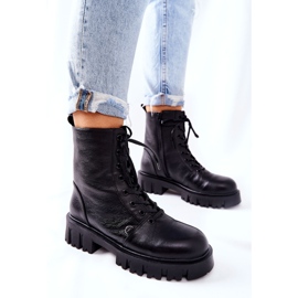 Cuir Chaud Ouvriers Avec Rein Big Star II274430 Noir 1