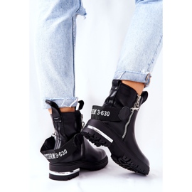 PS1 Bottes en cuir chaudes noires Cortona avec fermeture à glissière le noir 2 PS1 Bottes en cuir chaudes noires Cortona avec fermeture à glissière le noir 2