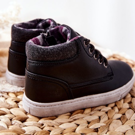 Chaussures de sport isolées pour enfants Big Star BB374132BS Noir le noir 2