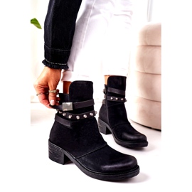 PS1 Bottes Chaudes À Talons Hauts Black Effie le noir 5