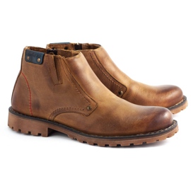 Olivier Boots homme 815 rouge brun 2 Olivier Boots homme 815 rouge brun 2