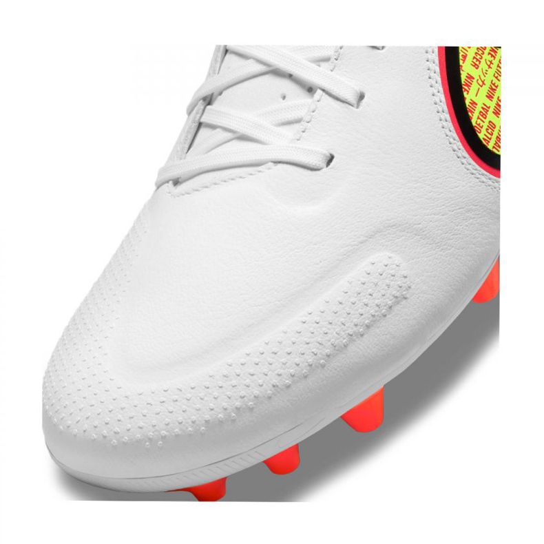 Nike Tiempo Legend 9 Academy Ag M DB0627-176 chaussures de football blanc, blanc, multicolore blanche 2