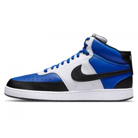 Nike Court Vision Mid Nba M DM1186-400 blanche le noir bleu 1
