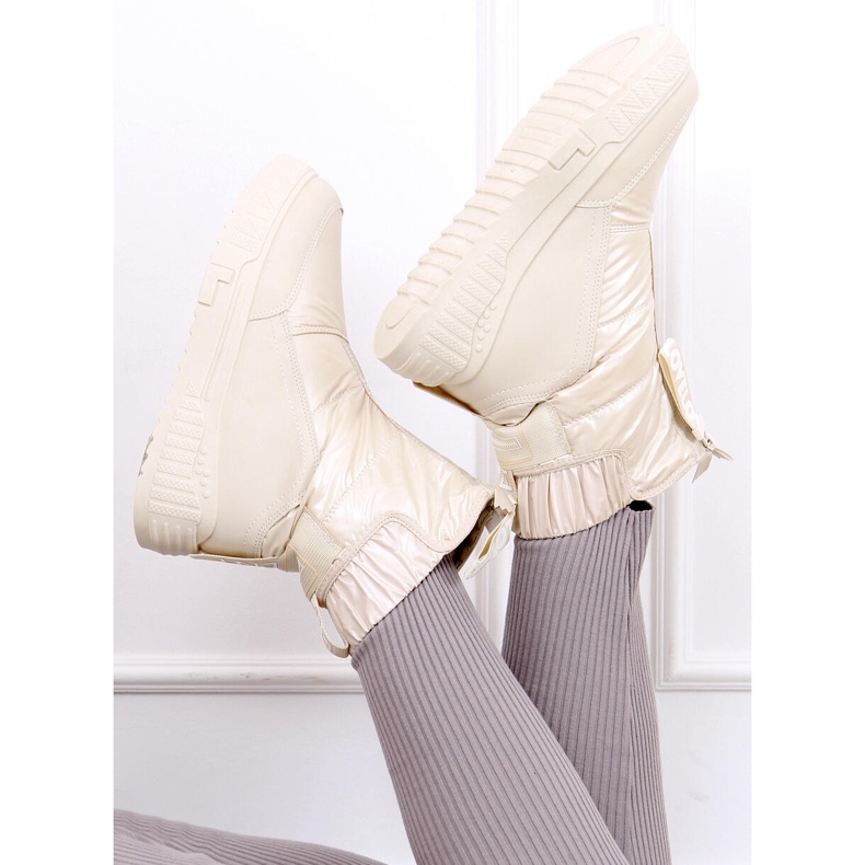 Bottes de neige Lea Beige pour femmes 2