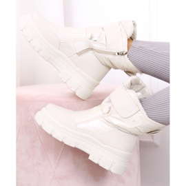 Bottes de neige femme Elza Beige 1