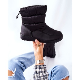 Vinceza Bottes de neige hautes noires à enfiler Cathy's 1