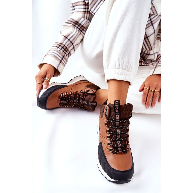 Chaussures de trekking Big Star II274453 Marron brun 2 Chaussures de trekking Big Star II274453 Marron brun 2