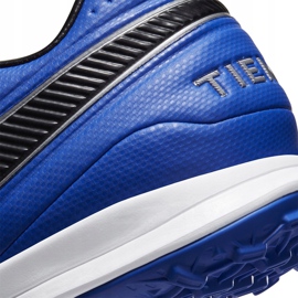 Chaussures de foot Nike Tiempo Legend 8 Pro Tf M AT6136 104 blanc 4