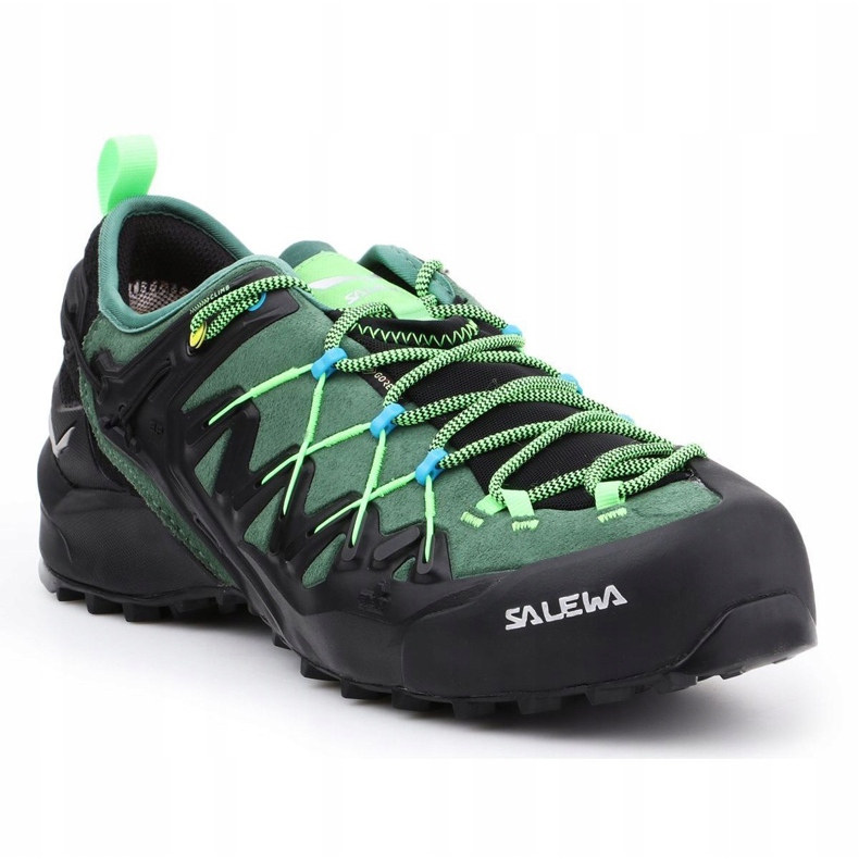 Chaussures de trekking Salewa Ms Wildfire Edge Gtx M 61375-5949 le noir vert 3