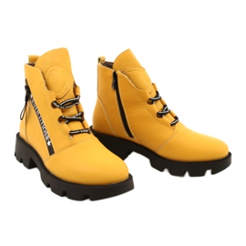 Bottes jaunes Sergio Leone BT740 noir 5