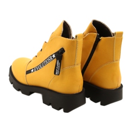 Bottes jaunes Sergio Leone BT740 noir 4