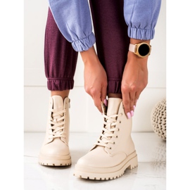 Bestelle Bottes Trapeuses Beiges Classiques 2