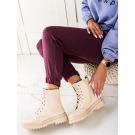 Bestelle Bottes Trapeuses Beiges Classiques 3