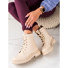 Bestelle Bottes Trapeuses Beiges Classiques 4