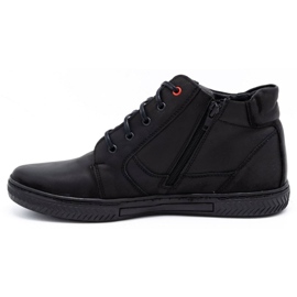 Polbut Chaussures d'hiver pour hommes J47S noir 1