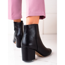 Renda Bottes décontractées sur un poste large le noir 1