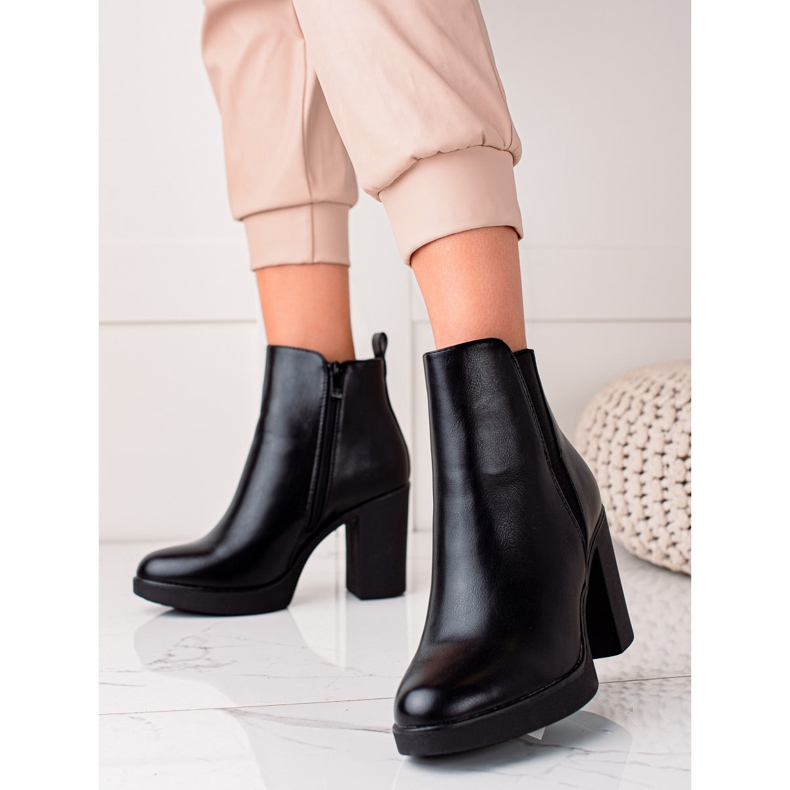Super Mode Bottes noires chaudes 1