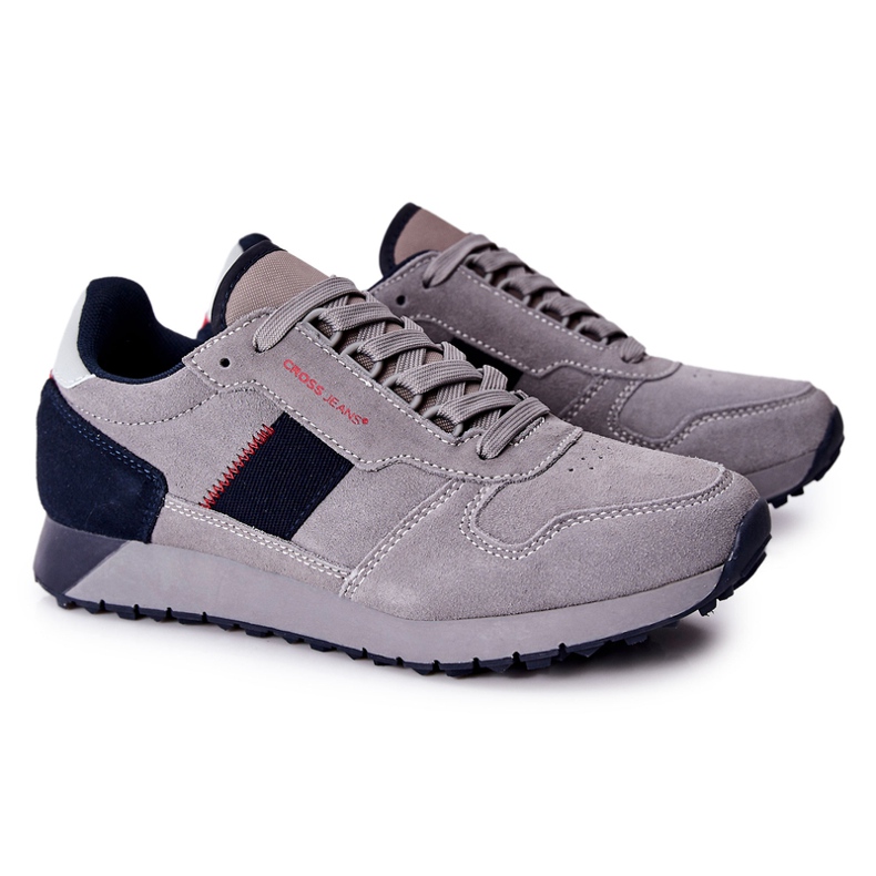 Chaussures de sport pour hommes Cross Jeans Gris II1R4008C 1 Chaussures de sport pour hommes Cross Jeans Gris II1R4008C 1