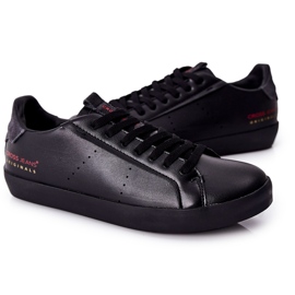 Baskets Homme Cross Jeans Noir II1R4013C 2