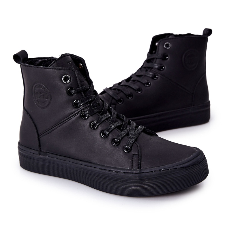 Baskets Montantes Homme Big Star II174048 Noir 2