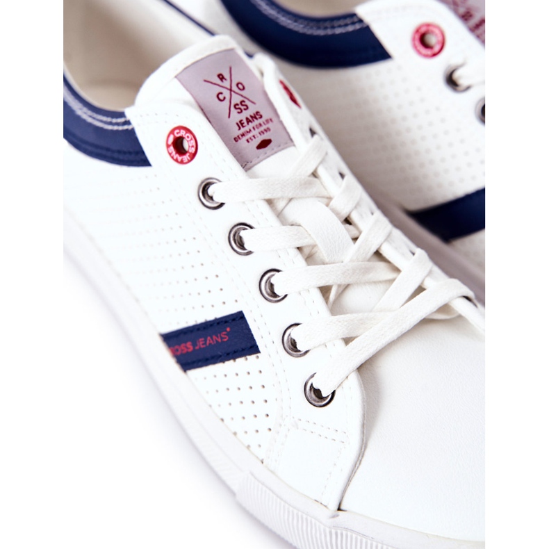 Baskets Homme Cross Jeans II1R4005C Blanc blanche 1 Baskets Homme Cross Jeans II1R4005C Blanc blanche 1