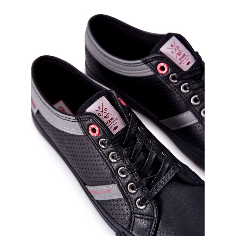 Baskets Homme Cross Jeans II1R4004C Noir 2