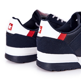 Chaussures de sport pour hommes en mousse à mémoire Big Star bleu marine II174083 2