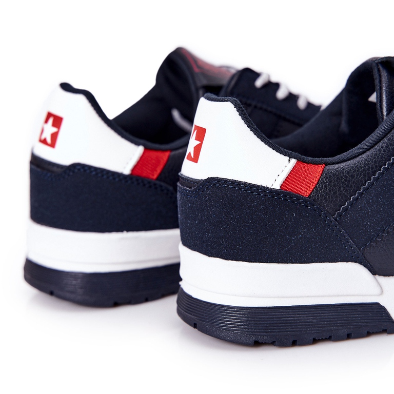 Chaussures de sport pour hommes en mousse à mémoire Big Star bleu marine II174083 2