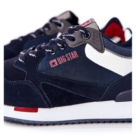 Chaussures De Sport Pour Hommes Big Star II174190 Bleu Marine 1