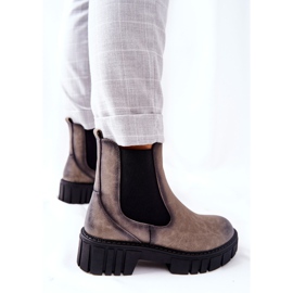 Bottes Travailleurs Warm Trapers Sergio Leone TR761 Gris 1 Bottes Travailleurs Warm Trapers Sergio Leone TR761 Gris 1