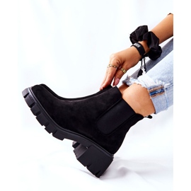 PS1 Bottes chaudes à talons hauts Black Madge noir 2