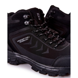 PE1 Chaussures de sport chaudes pour hommes nouées noires Belfort le noir 1