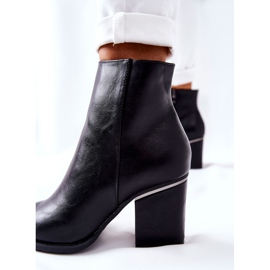 POTOCKI Bottes Airah noires classiques à talons hauts le noir 1