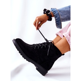 PH1 Bottes nouées classiques Melome noires 2