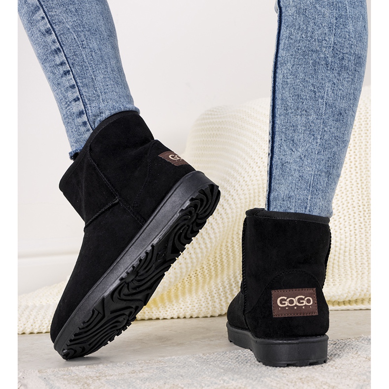 BM Bottes de neige pour femmes noires de Nanna le noir 2