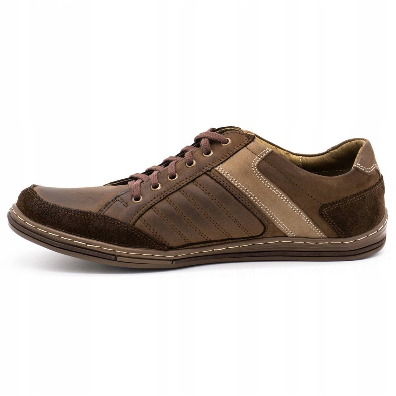 Chaussures homme cuir Olivier 236GT marron brun 1